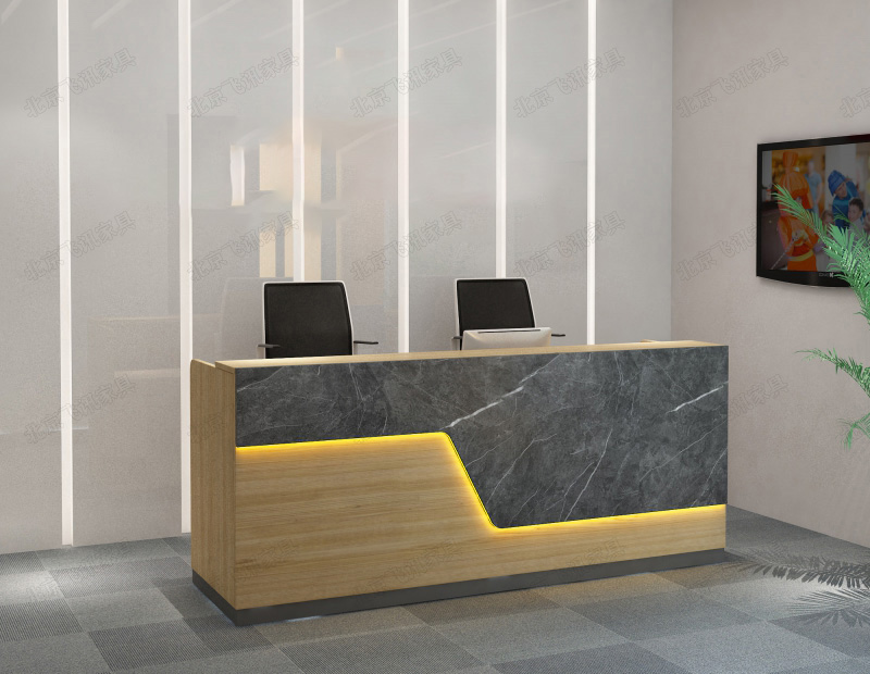 前臺桌接待桌定做-15